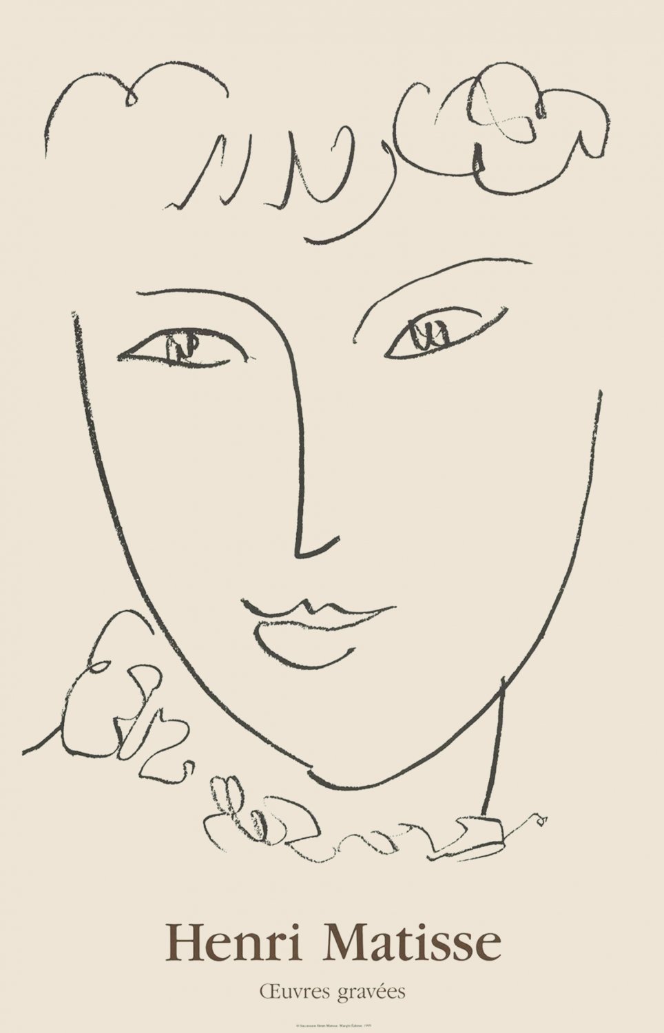 Henri Matisse Oeuvres Gravees 18"x28" (45cm/70cm) Poster
