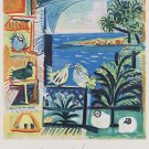 Pablo Picasso Cote D'Azur 13"x19" (32cm/49cm) Polyester Fabric Poster
