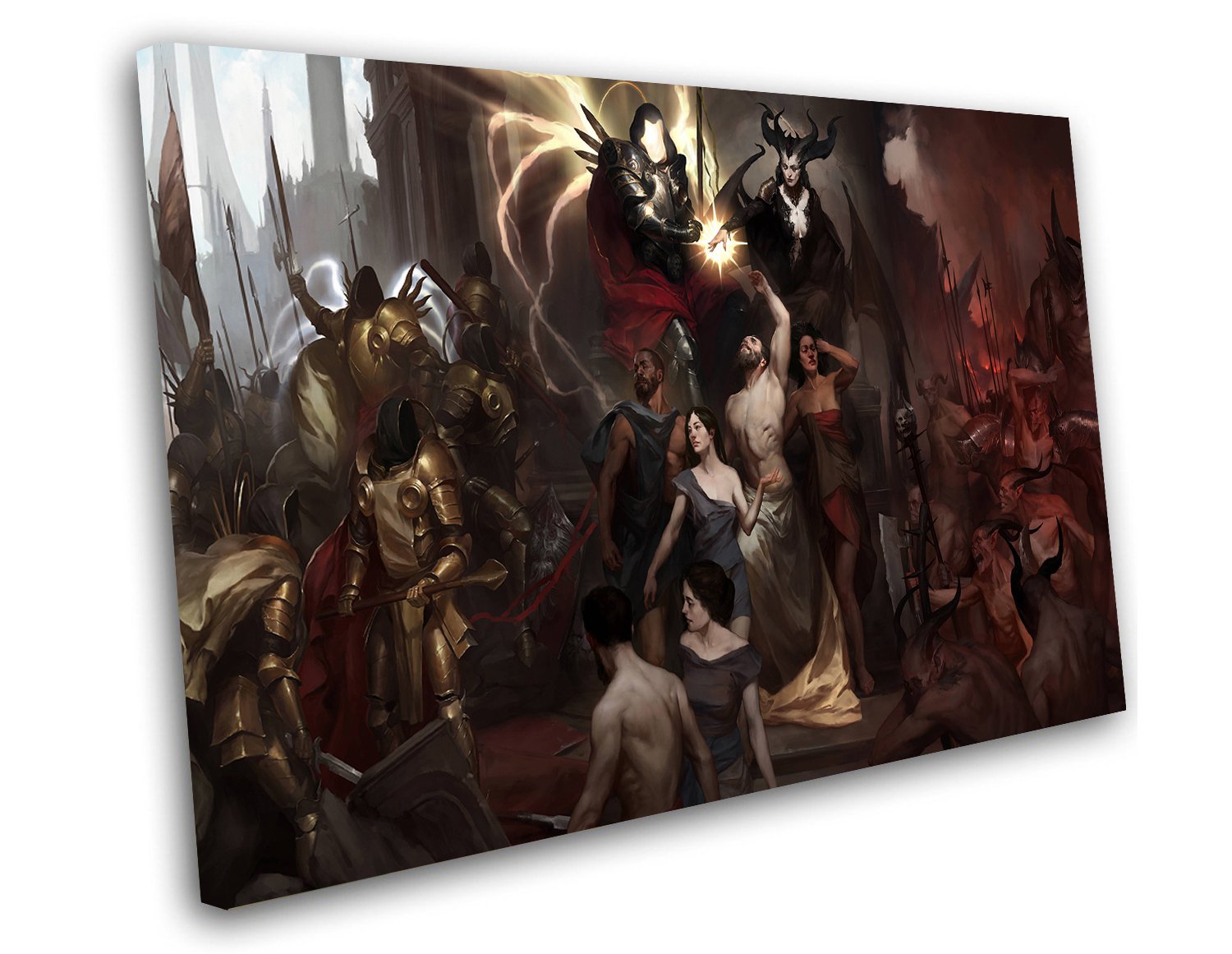Diablo 4 12"x16" (30cm/40cm) Canvas Print