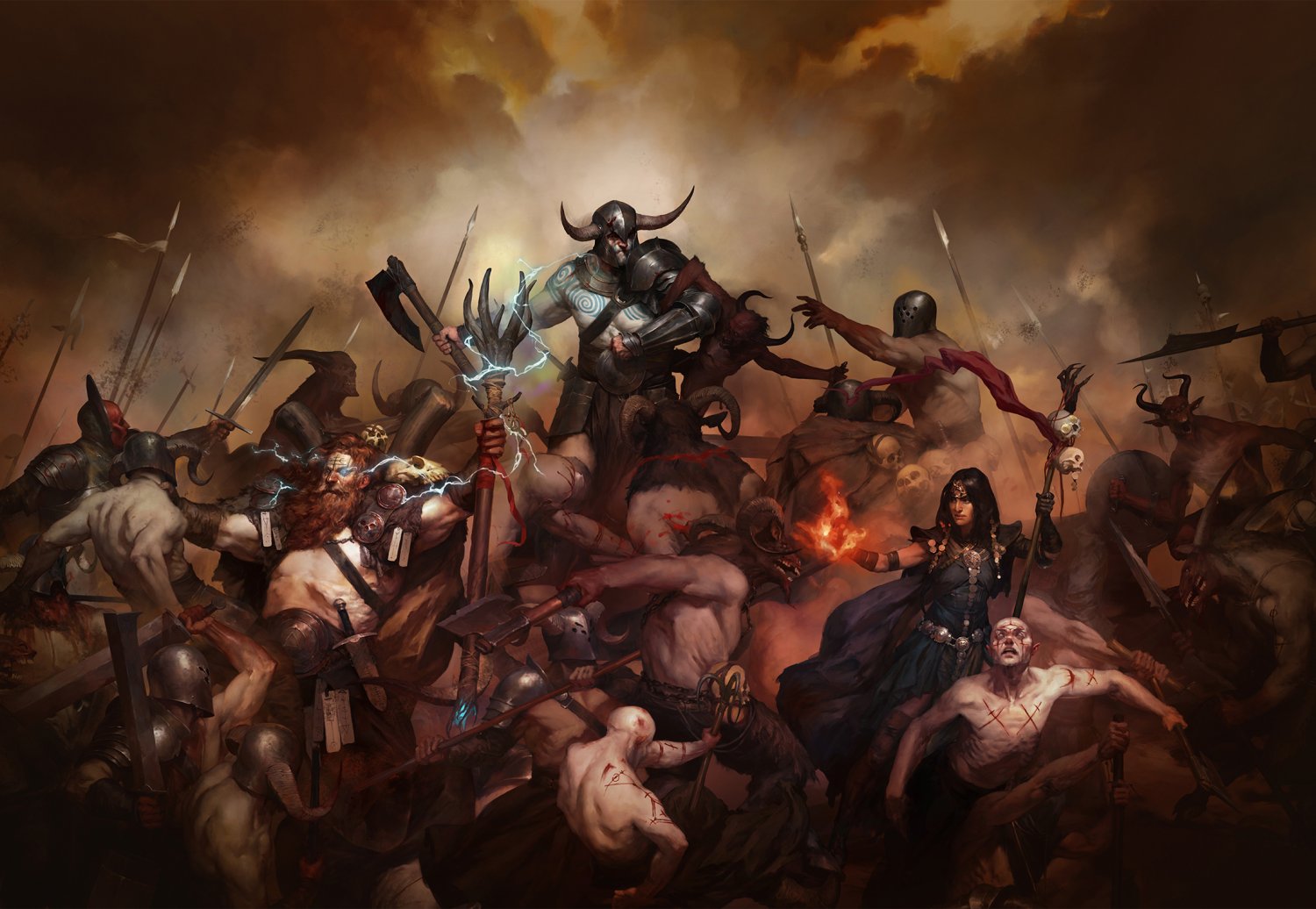Diablo 4 24"x35" (60cm/90cm) Canvas Print