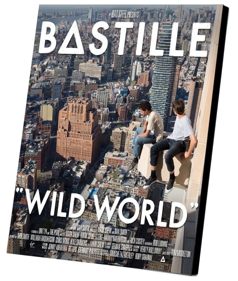Bastille Wild World 14"x20" (35cm/51cm) Canvas Print