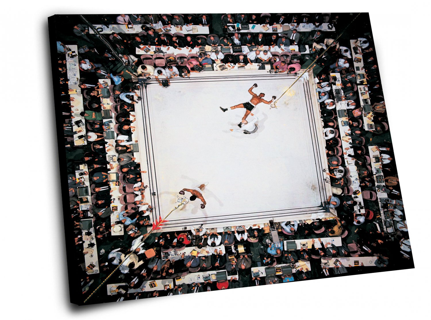 Muhammad Ali vs Cleveland Williams 18"x18" (45cm/45cm) Canvas Print