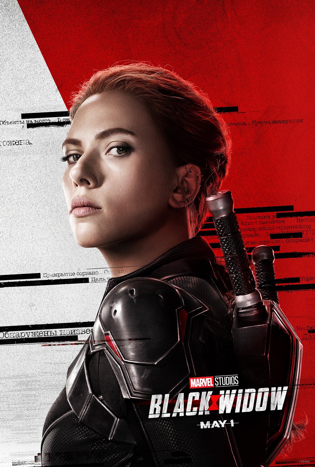 Black Widow 2020 Natasha Romanoff Scarlett Johansson 24"x35" (60cm/90cm) Canvas Print
