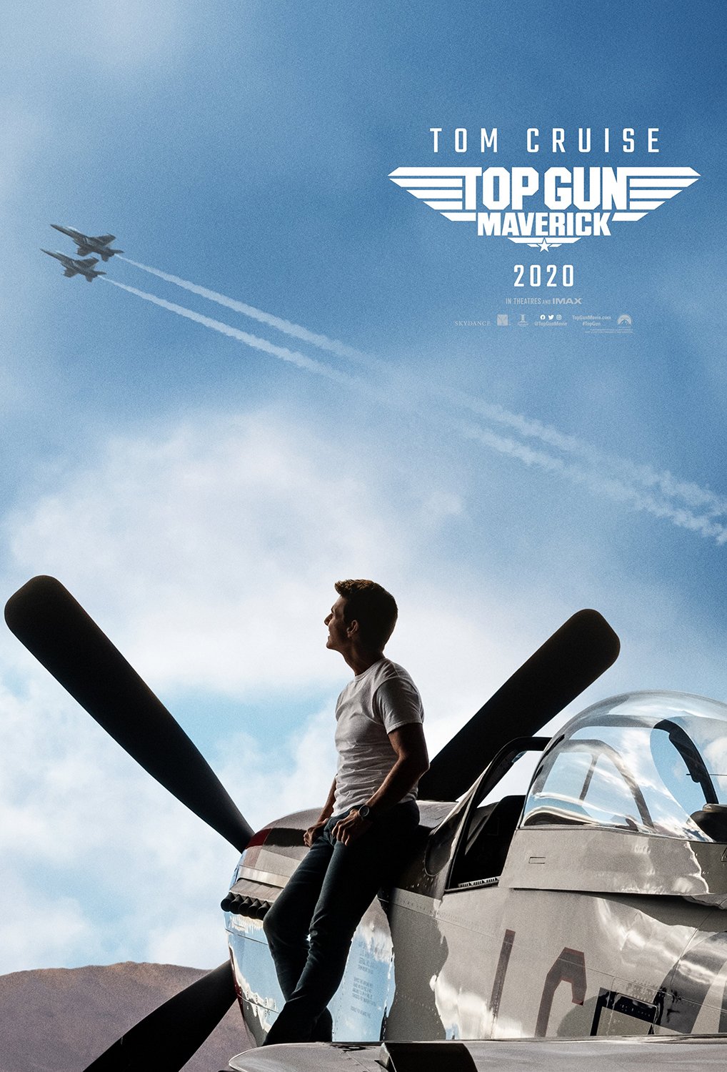 Top Gun Maverick Tom Cruise 18"x28" (45cm/70cm) Poster