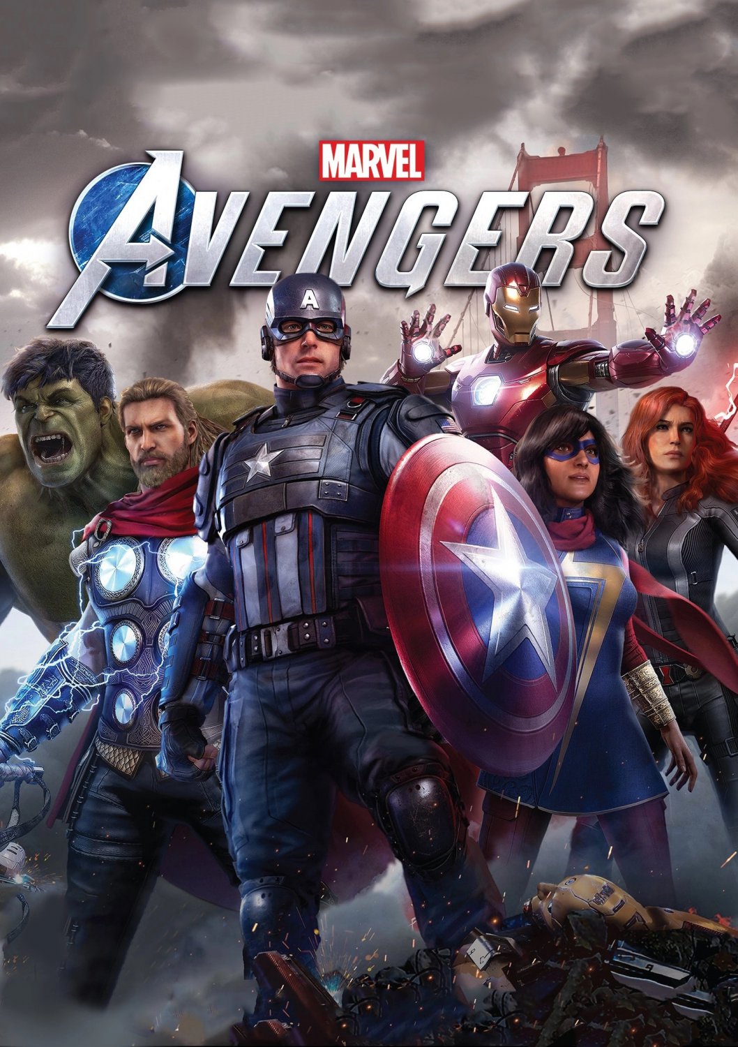 Marvel's Avengers Game 18"x28" (45cm/70cm) Canvas Print