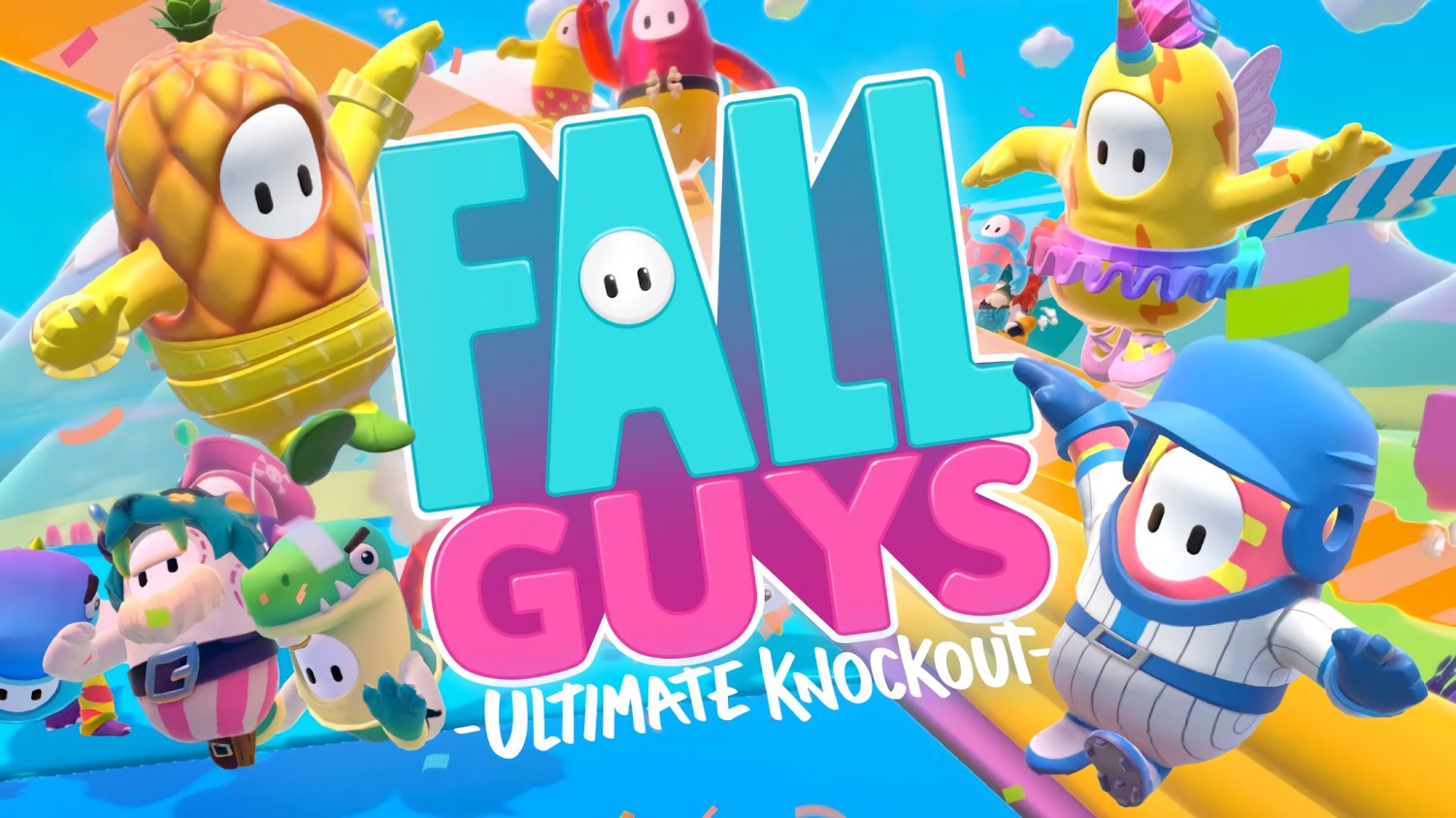 Fall Guys Ultimate Knockout 18"x28" (45cm/70cm) Canvas Print