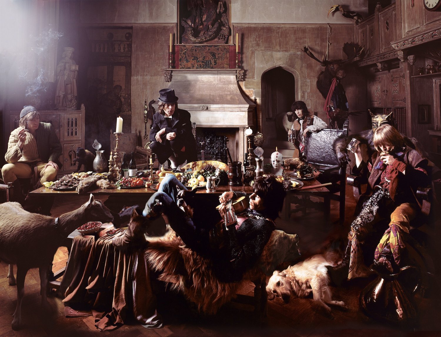 Keith Richards Mick Jagger Rolling Stone 24"x35" (60cm/90cm) Canvas Print