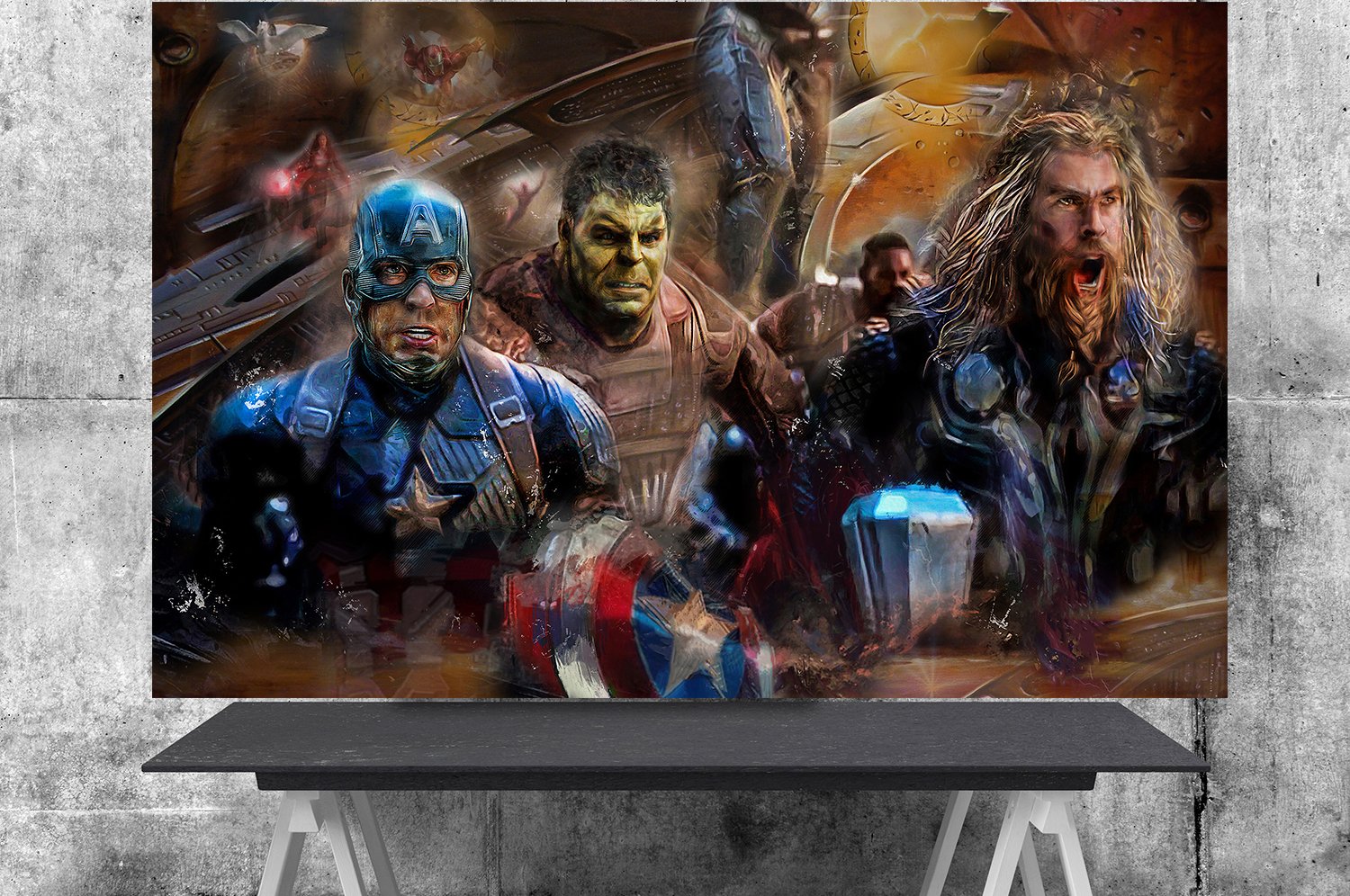 Avengers Endgame 24"x35" (60cm/90cm) Canvas Print