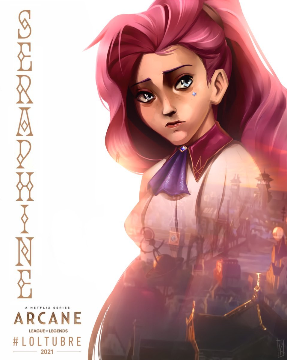 Arcane League of Legends Seraphine 18"x28" (45cm/70cm) Canvas Print
