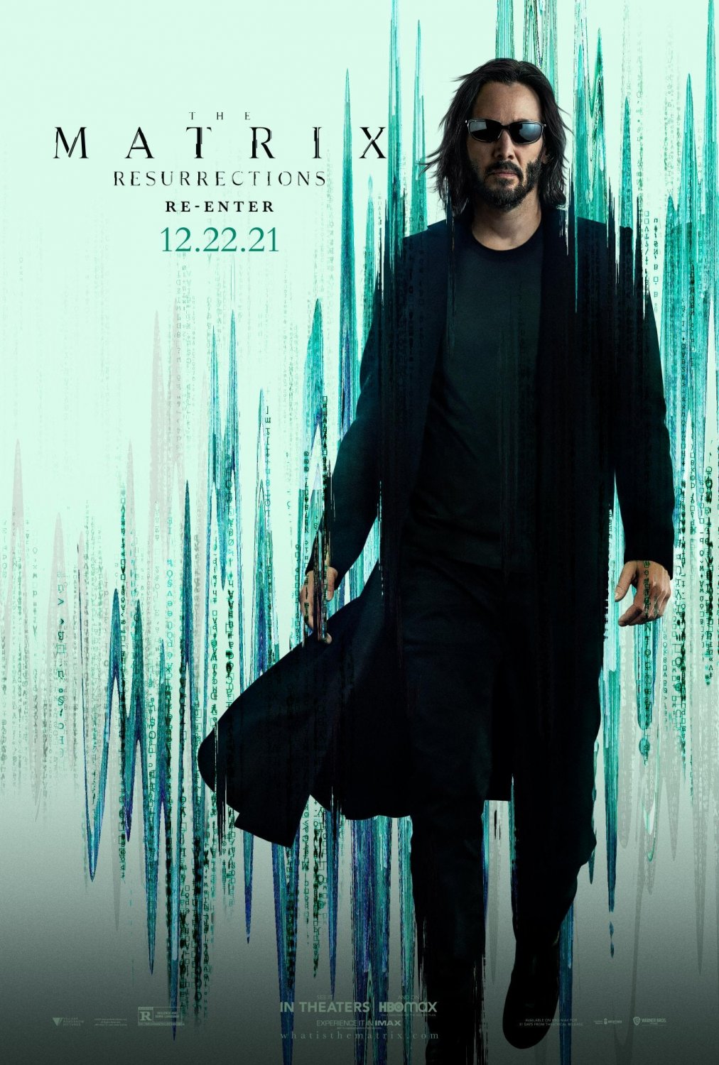 The Matrix Resurrections Neo Keanu Reeves 18"x28" (45cm/70cm) Canvas Print