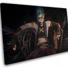 Arcane League of Legends Jinx 16"x24" (40cm/60cm) Wrapped Canvas Print