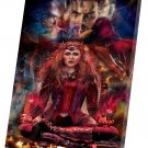 Wanda Vision ,Scarlet Witch, Wanda Maximoff   14"x24" Wrapped Canvas Print