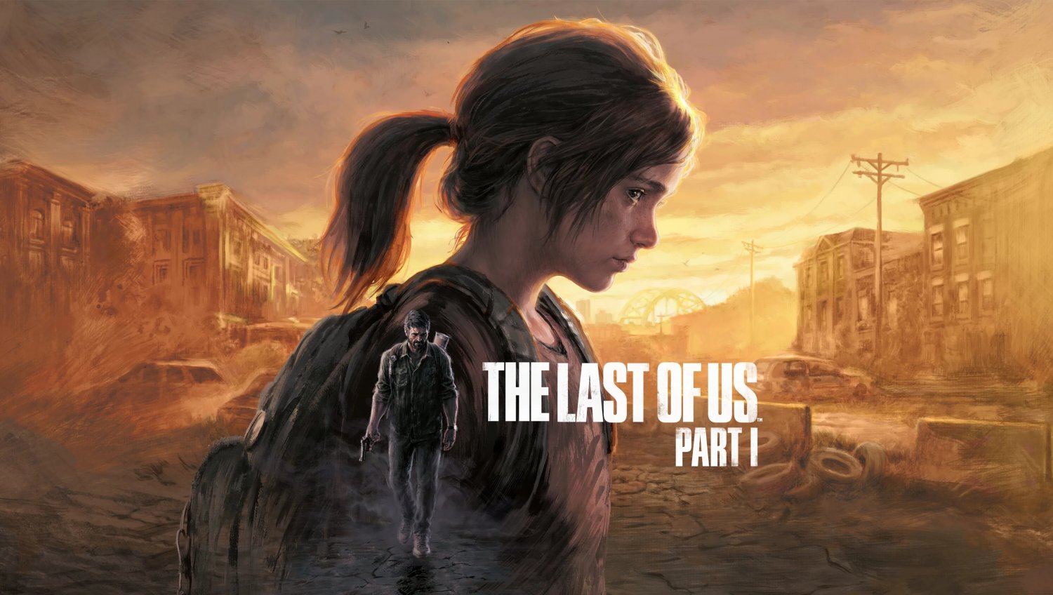 The Last of Us Part 1 Joel and Ellie 24"x35" (60cm/90cm) Canvas Print