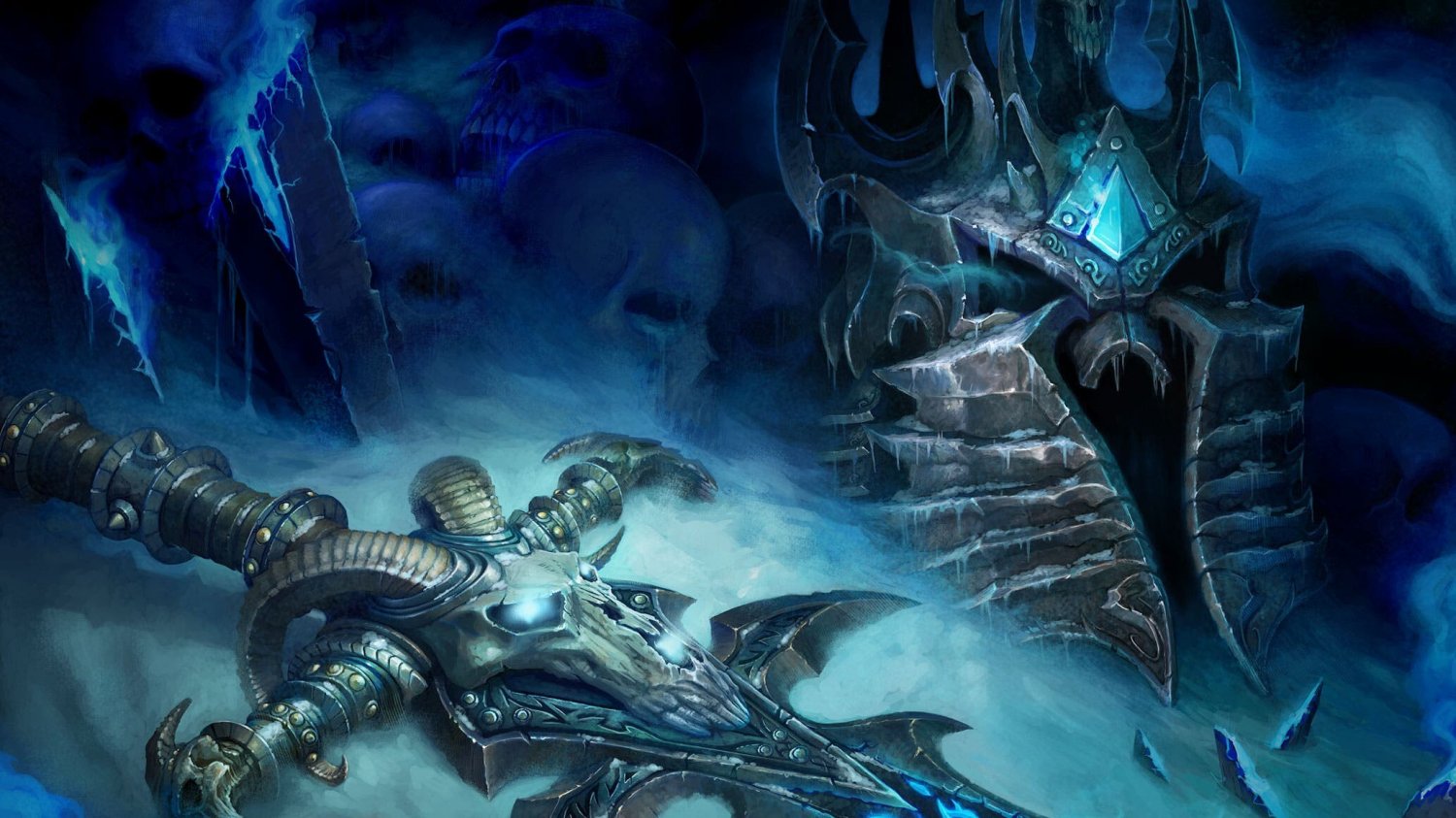 World of Warcraft Wrath of The Lich King Classic Arthas 24"x35" (60cm/90cm) Canvas Print