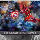 Civil War Captain America Iron Man 24"x38" (60cm/96cm) Canvas Print