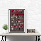 Stormtroopers and Clone Troopers of Star Wars Chart 18"x28" (45cm/70cm) Canvas Print