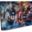 Civil War Captain America Iron Man 13"x20" (32cm/51cm) Canvas Print