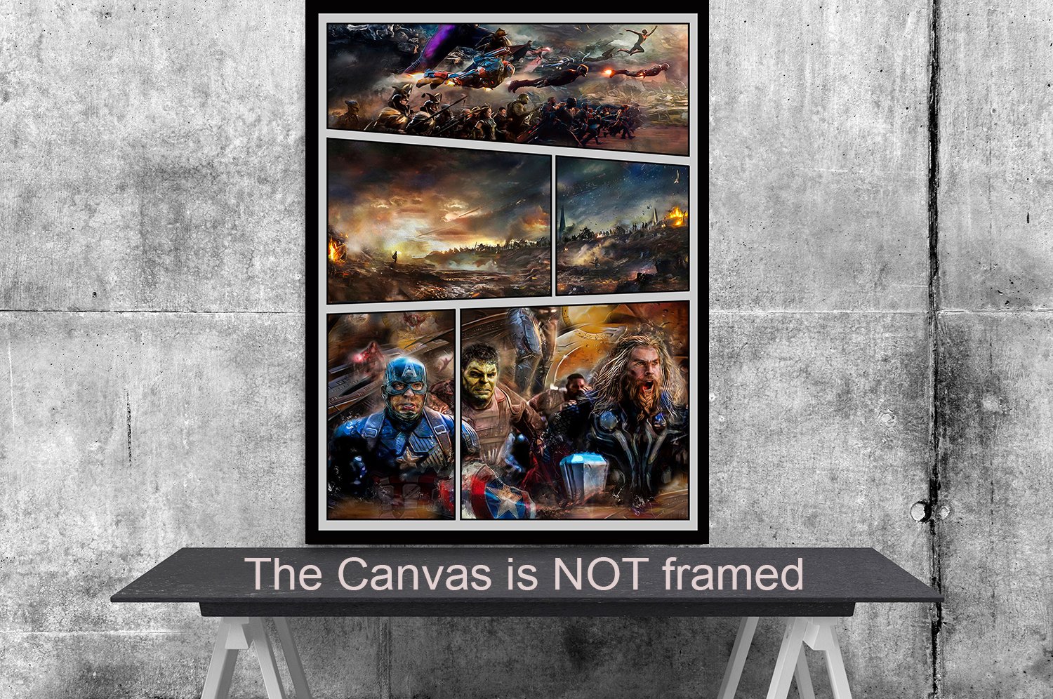 Avengers Endgame 18"x28" (45cm/70cm) Canvas Print