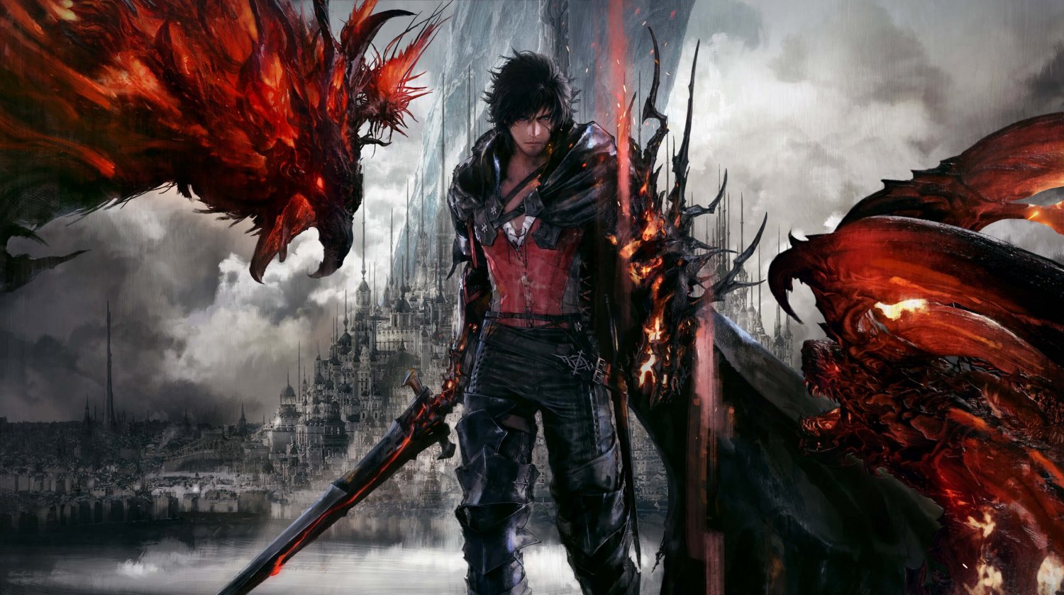 Final Fantasy 16 24"x35" (60cm/90cm) Canvas Print