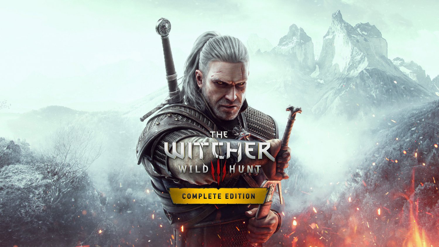 The Witcher 3 Wild Hunt Geralt Netflix Next Gen 13"x19" (32cm/49cm) Polyester Fabric Poster