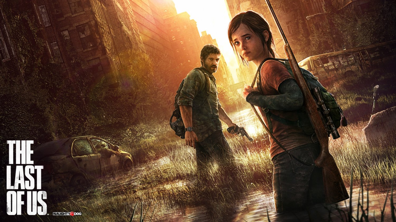 The Last of Us Ellie and Joel Bella Ramsey and Pedro Pascal 18"x28" (45cm/70cm) Poster