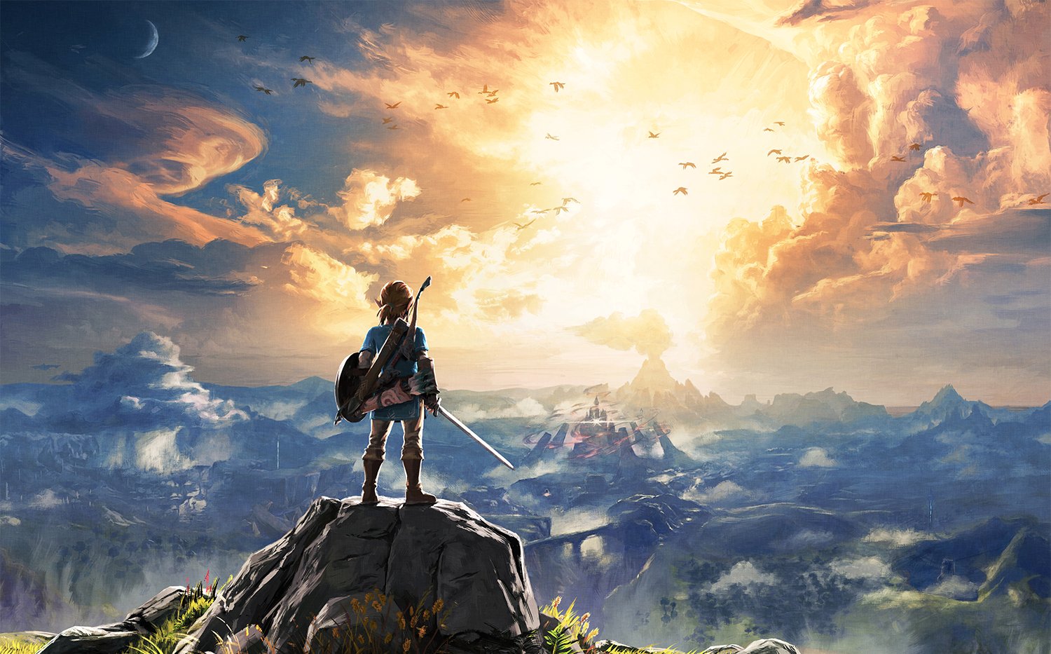 The Legend of Zelda Breath of the Wild 18"x28" (45cm/70cm) Poster