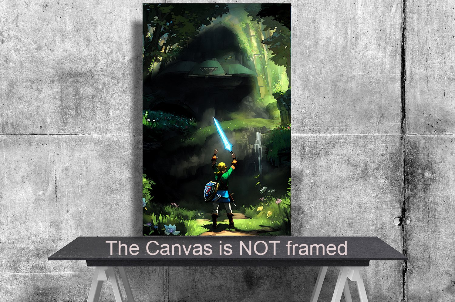 The Legend Of Zelda Tears Of The Kingdom  24"x35" (60cm/90cm) Canvas Print