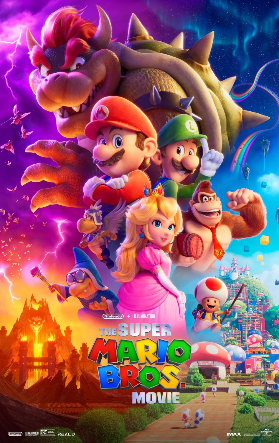 The Super Mario Bros Movie 18"x28" (45cm/70cm) Canvas Print