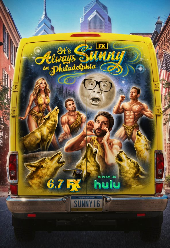 It's Always Sunny in Philadelphia Season 16 24"x35" (60cm/90cm) Canvas Print