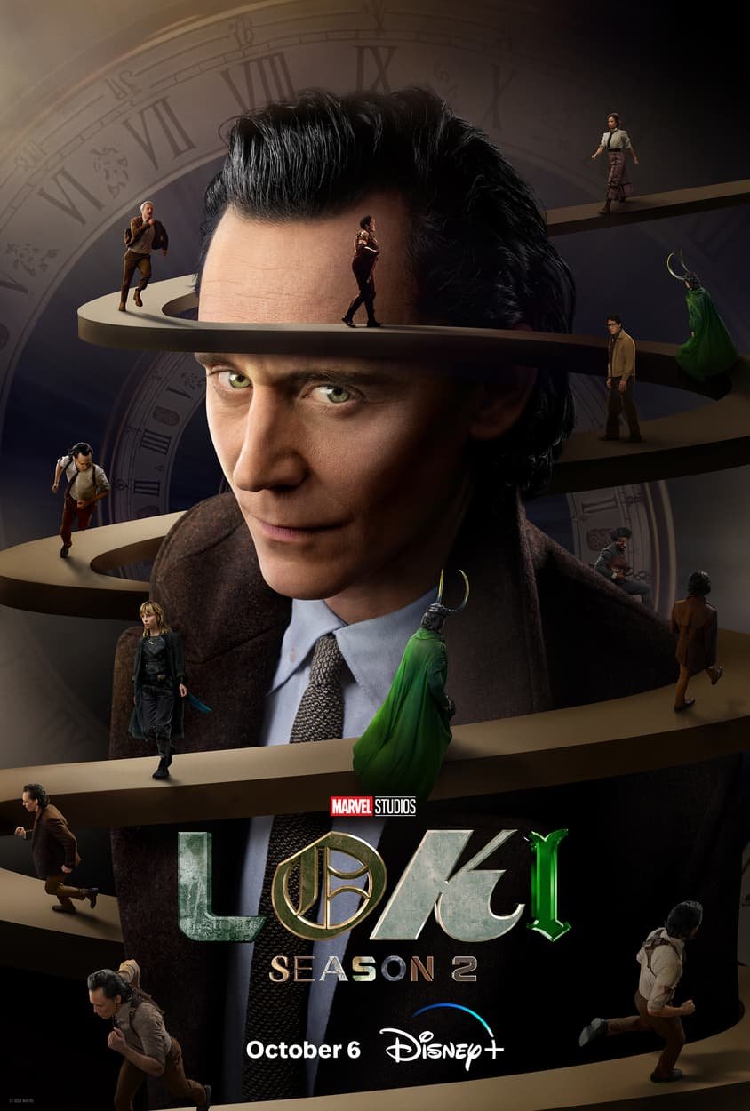 Loki Season 2 Tom Hiddleston 13"x19" (32cm/49cm) Poster