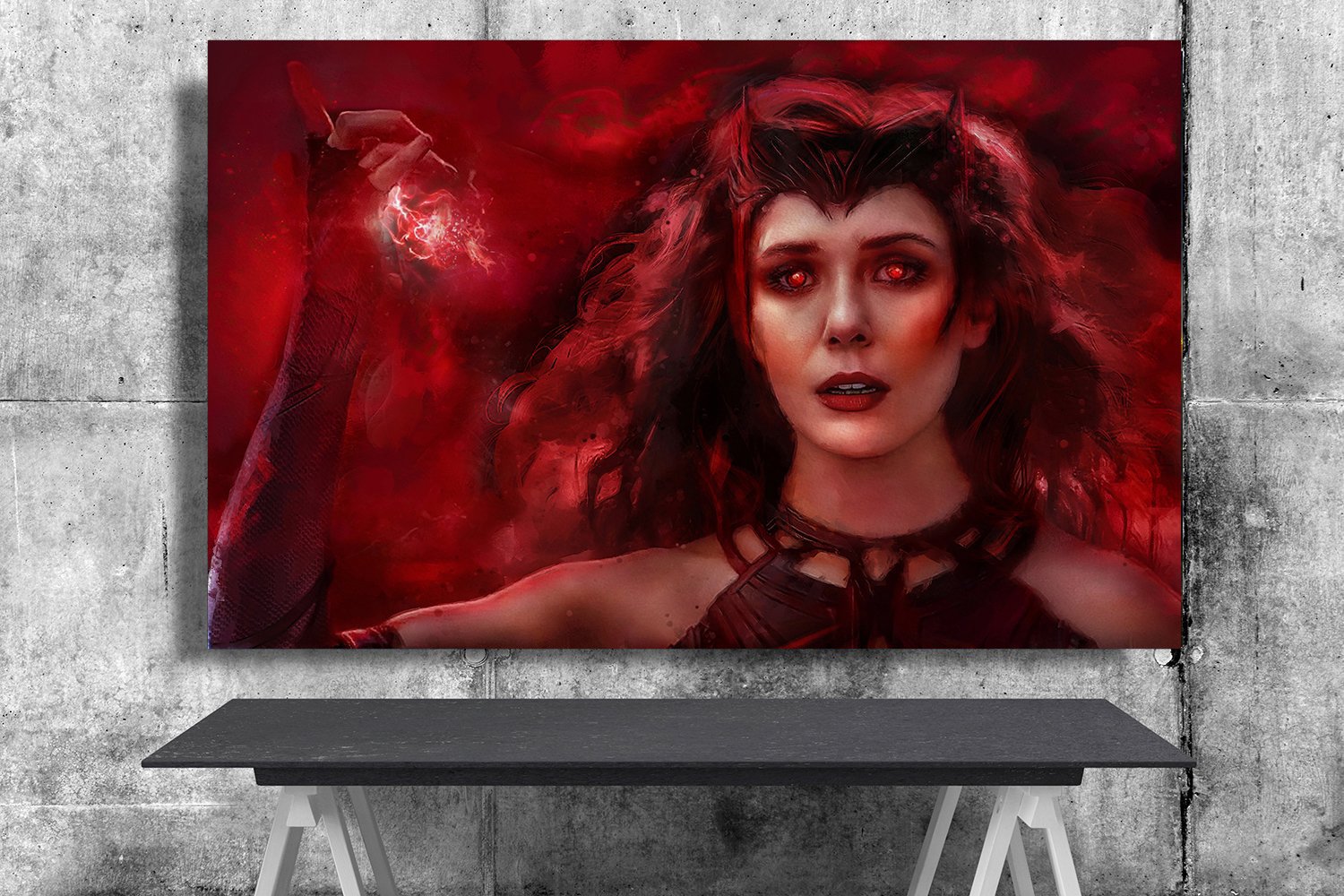Wanda Vision ,Scarlet Witch, Wanda Maximoff 18"x28" (45cm/70cm) Poster
