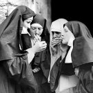 Nuns Smoking Cigarettes 8 x 10 inches  Photo Paper Poster