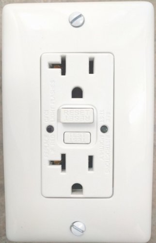 Hubbell Wiring Device-Kellems GFRST20W GFCI receptacle 20A 125V Commercial White
