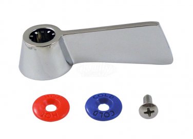 FISHER 2000-0002 , CHROME LEVER HANDLE ASSEMBLY W BUTTONS & SCREW oem