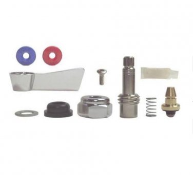 Fisher 2000-0005, Left Hand Check Stem Repair Kit, Polished Chrome