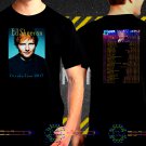 Ed Sheeran Divide Tour Date 2017  Black Concert T Shirt S to 3XL A42