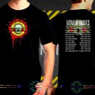 Guns N Roses Not In This Lifetime Tour Date 2017 Black Concert T-Shirt S to 3XL GNR3