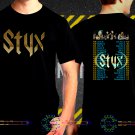 Styx United We Rock Tour Date 2017  Black Concert T-Shirt S to 3XL Styx3