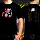 Lady Gaga Joanne Tour Date 2017  Black Concert T-Shirt S to 3XL Lag1