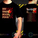 Five Finger Death Punch Tour Date 2017  Black Concert T-Shirt S to 3XL FFDP8