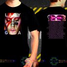 Lady Gaga Joanne Tour 2018  Black Concert Dates T-Shirt S to 3XL Lag2
