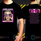 Lady Gaga Joanne Tour 2018  Black Concert Dates T-Shirt S to 3XL Lag3