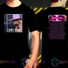 Lady Gaga Joanne Tour 2018  Black Concert Dates T-Shirt S to 3XL Lag4