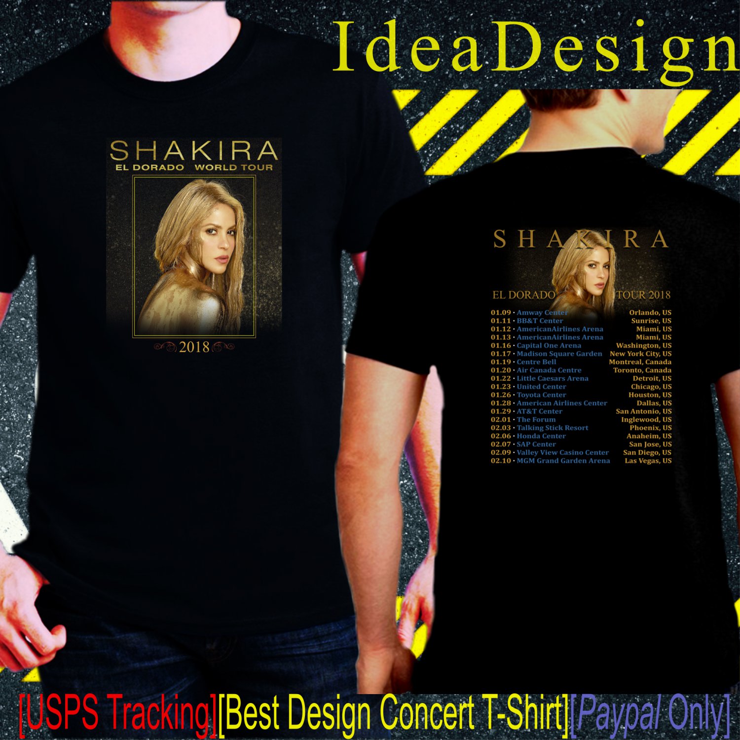 shakira tshirts