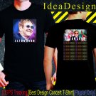 Elton John Tour Dates 2018 Black Concert T-Shirt S to 3XL Sizes 2E13