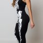 FARA SKELETON PRINT JUMPSUIT