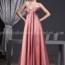 Stunning Empire Full Length Dusty Rose Formal Maternity Evening Dress