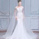 2018 Off Shoulder Mermaid Lace Wedding Dress