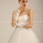 Charming Sweetheart A-line Floor Length Lace Wedding Dress Corset Back