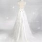 Grecian Straps Full Length Lace Wedding Dress